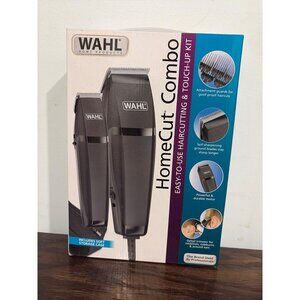 NWB Wahl HomeCut Combo Easy-To-Use Haircutting & Touch-Up Kit With Accessories